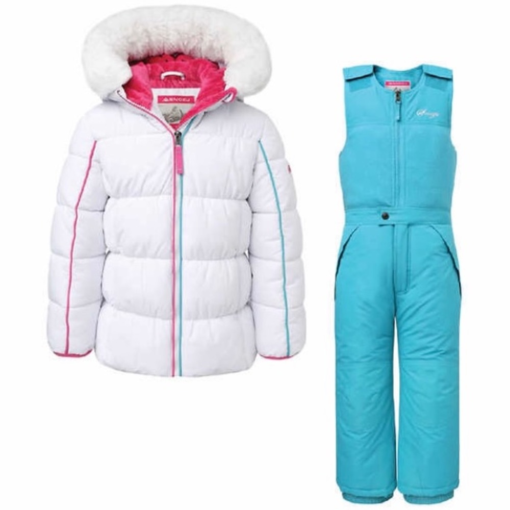 Snozu Kids' 2-piece Snowsuit, White
